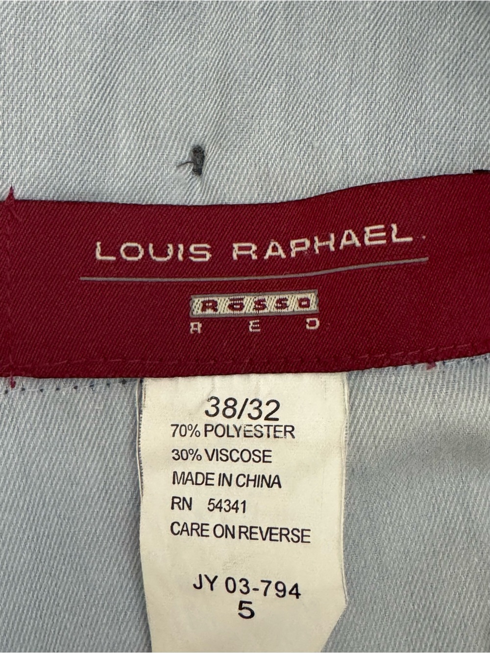 Men's Classic Pleated Dress Pants - Plaid - Picture 3 of 3